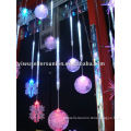 acrylic ball windbell for christmas/party decoration